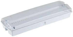 LED-Rettungszeichenleuchte Sylvania LifeSafe IP65 Aufbau/Einbau 200lm 3hPt ws