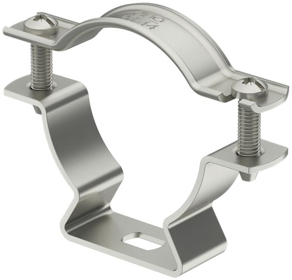 Rohr-/Kabelschelle Bettermann, mit Schraubenloch, Ø8…10mm, V2A, 1.4301