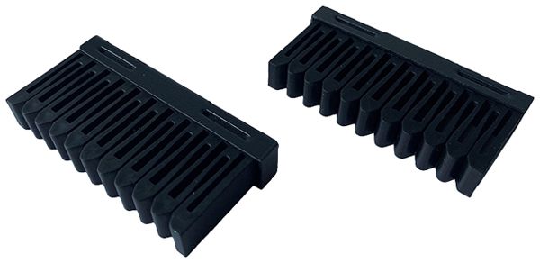 Décharge de traction Dätwyler pour panneau de distribution DCS 2 pièces avec vis