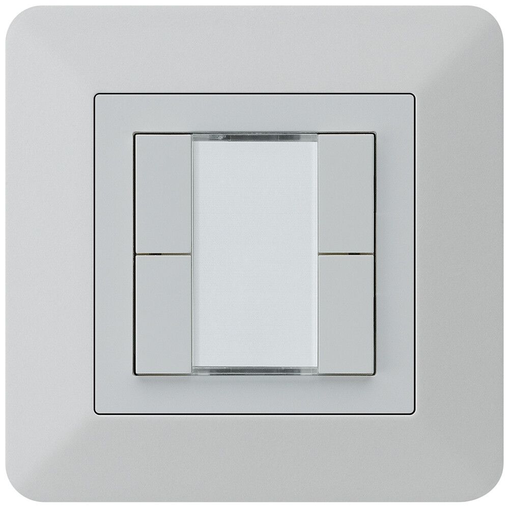 Tasto INC kallysto.trend KNX 4×s/e-link grigio chiaro