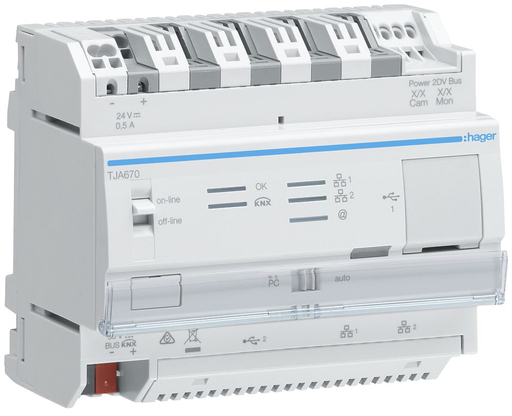 Serveur AMD Hager domovea basic KNX