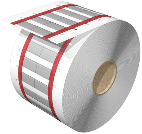 Leitermarkierer Weidmüller MultiMark HS für Ø2.1…6.4mm 50.8×10.7mm weiss