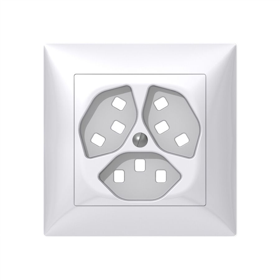 Kit frontal SIDUS B pour 3×T23 blanc brillant