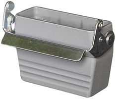 Kupplungsgehäuse A16 PROCON Alu H=57mm LVB o.Kabelverschraung, Ø1×M20 gerade