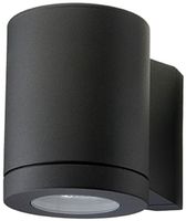 Wandleuchte SG Metro GU10 6.2W 330lm 3000K IP65 DIM Ø90×120mm schwarz
