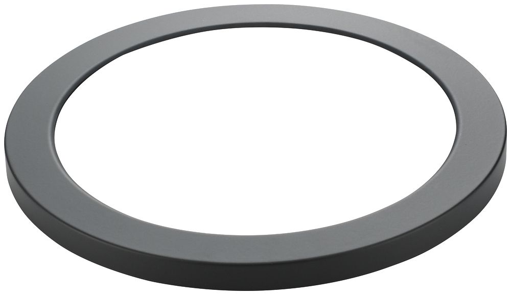 Bague décorative DOTLUX, pour Downlight LED UNISIZEplus, 18W, Ø219×15mm noir mat