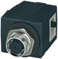 Passe-câble pour armoire PX CUC-BH-M12D1PBK-A/R4BE M12 sur RJ45