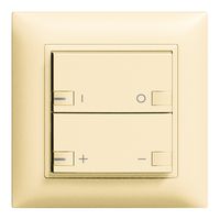 UP-Dimmer ZEP 2K/2T Zentral-Nebenstelle ON-OFF EDIZIOdue vanille LED