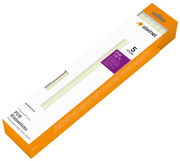 Klebesticks Steinel PUR 5×Klebesticks Ø11×250mm