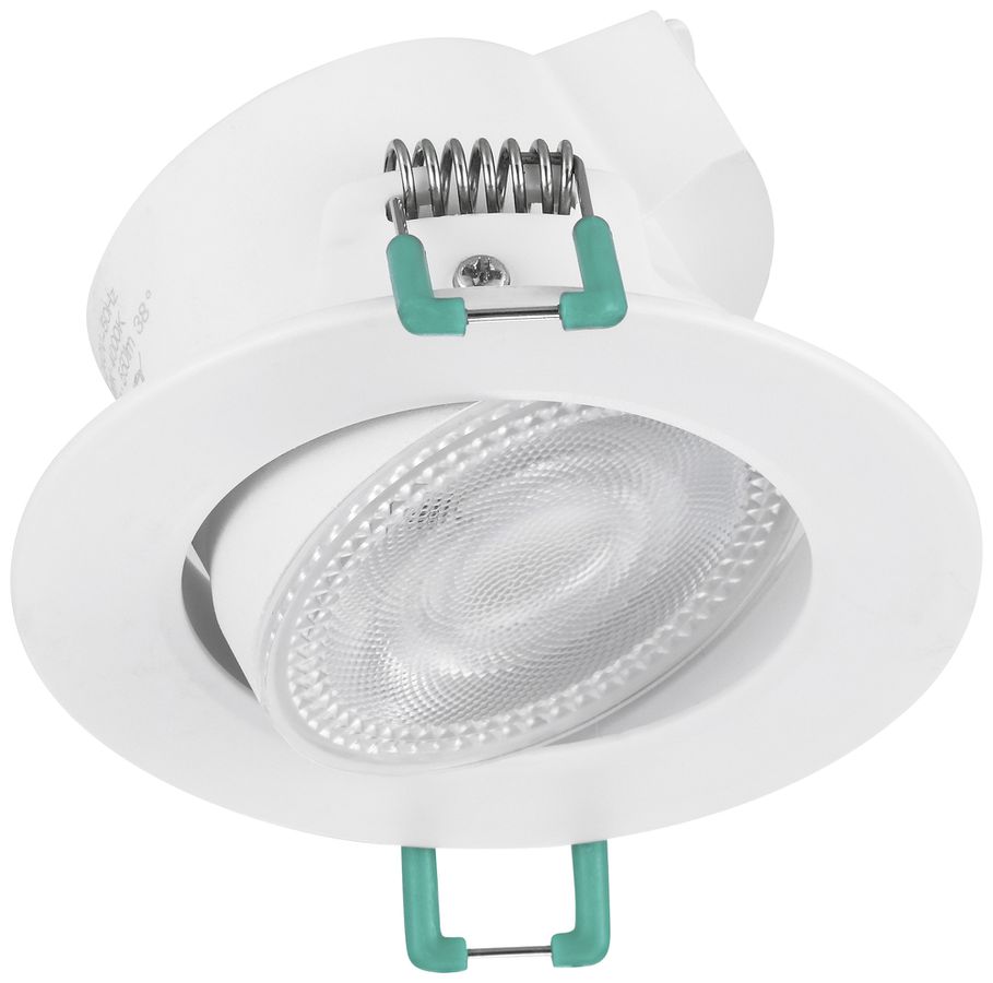 Spot LED INC Sylvania SYLSPOT 4.8W 500lm 830 IP44 38° Ø87 blanc
