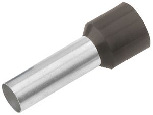 Aderendhülse Cimco 1.5mm² 6×12mm Kupfer PP schwarz
