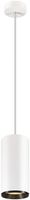 Luminaire suspendu LED SLV NUMINOS PD PHASE XL 36W 2980lm 2700K 60° blanc/noir