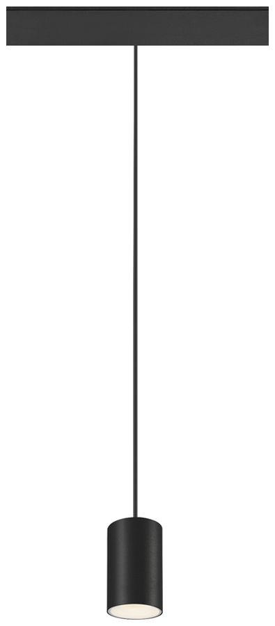 LED-Pendelleuchte SLV NUMINOS XS 48V AD 8.7W 740lm 940 DALI Ø50 schwarz/weiss