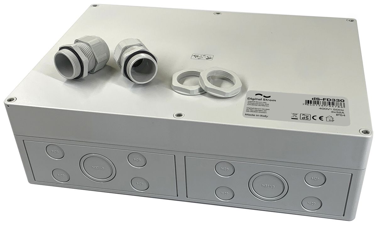 AP-Filter digitalSTROM dS-FD330, 32A/400VAC, 362×255×112mm