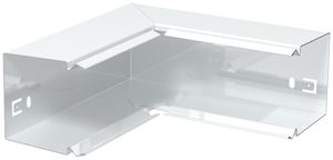 Inneneck Bettermann LKM 40×40mm reinweiss verzinkt/kunststoffbeschichtet