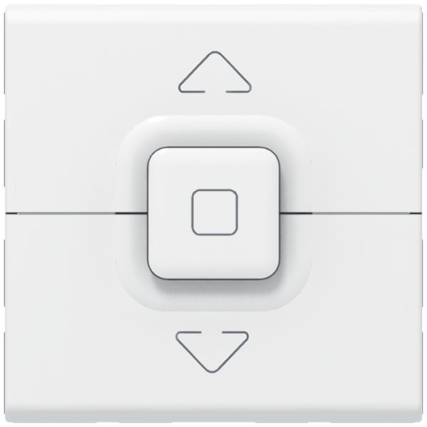 EB-Storenschalter MOS 500W weiss 2 Module AUF/STOP/AB