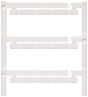 Marqueur de borne Weidmüller Dekafix 38538 MC neutre blanc