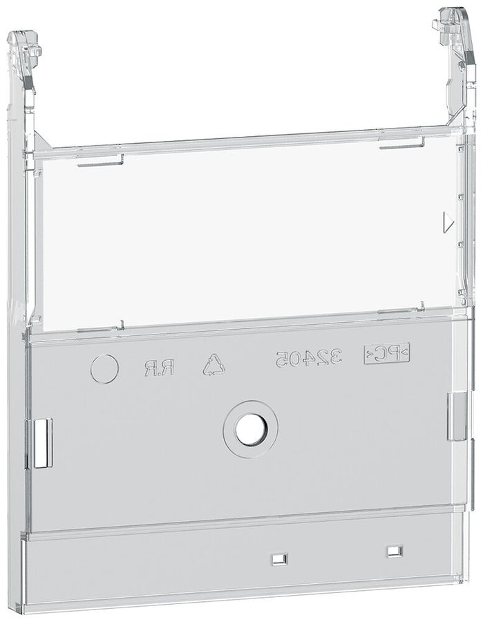 Bezeichnungsschildhalter Hager FV+ 121×99×0.3mm weiss DIN1-3