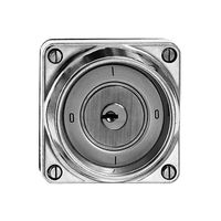 EB-Drehschalter feucht 0/1L Al kugelp, mit Sicherheitsschloss