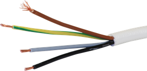 Kabel Td 4×1.5mm² 3LPE weiss Eca