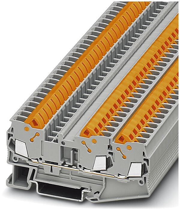 Reihenklemme 0.5…2.5mm² grau Schnellanschluss QTC 2.5-TWIN