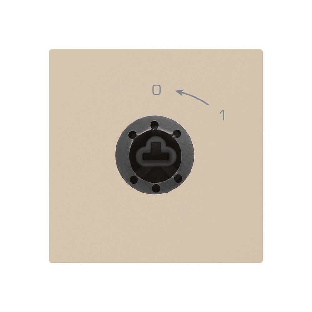 Contact pivotant 0<-1/2L beige kallysto pour serrure sans cylindre