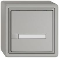 AP-Universaltaster EDIZIO.liv UNI SNAPFIX® o.LED 1× 1-Tbed.Pap.hgu