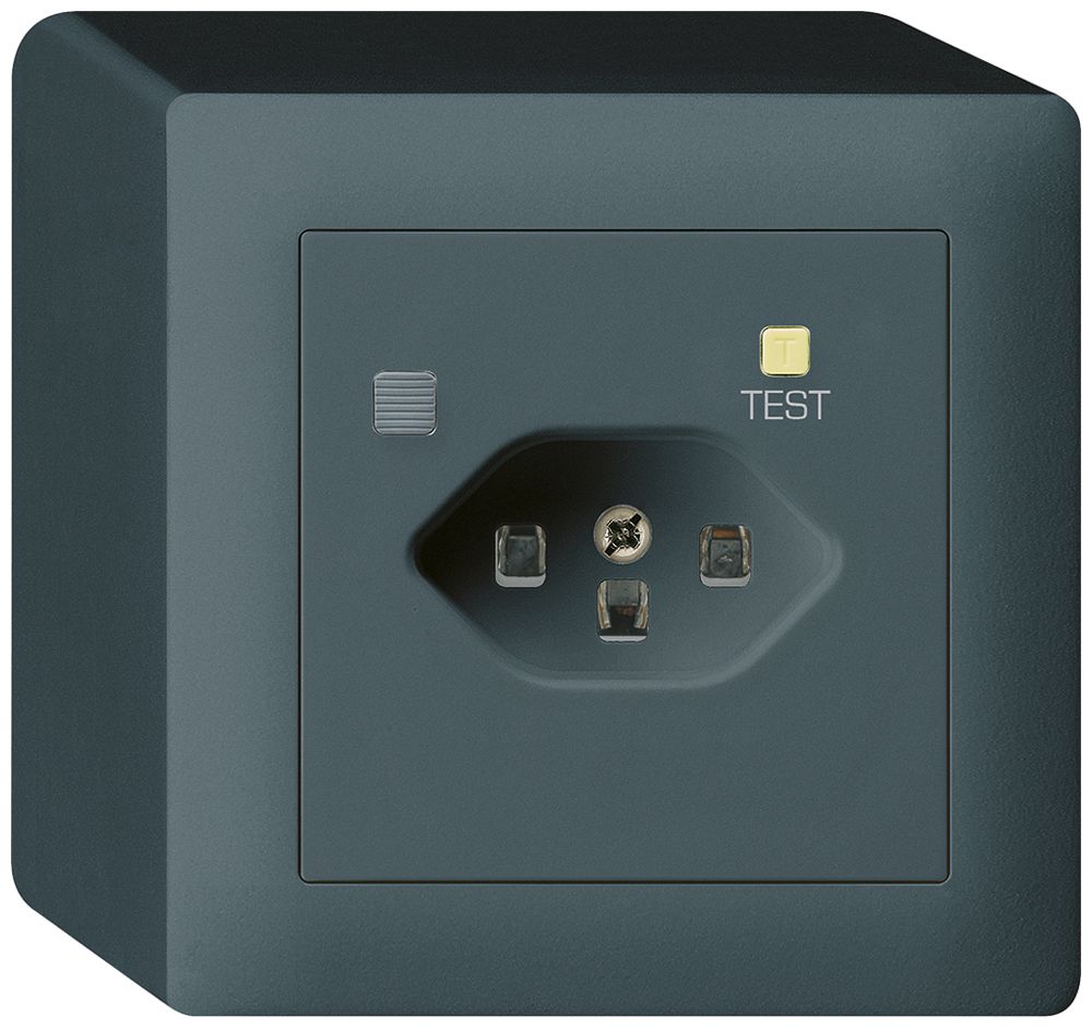 Prise AP kallysto T23 FI 30mA anthracite