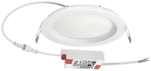 Downlight LED ESYLUX ELSA-2 Ø180 ON/OFF 9W 4000K, 850lm, blanc