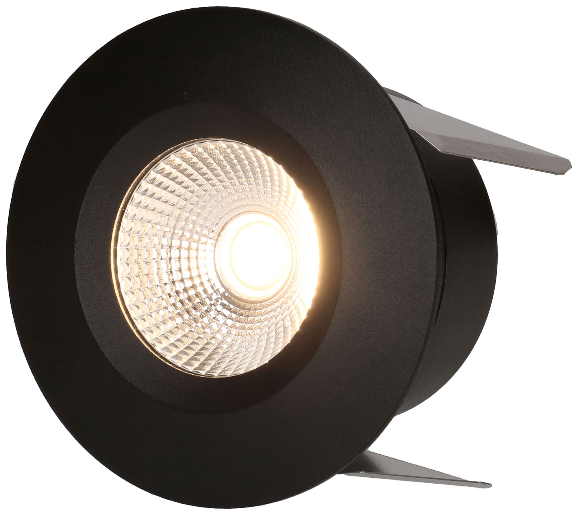 EB-LED-Spot MH WOODY 1×5.7W 660lm 3000K IP44 WB DIM Ø65…76mm schwarz