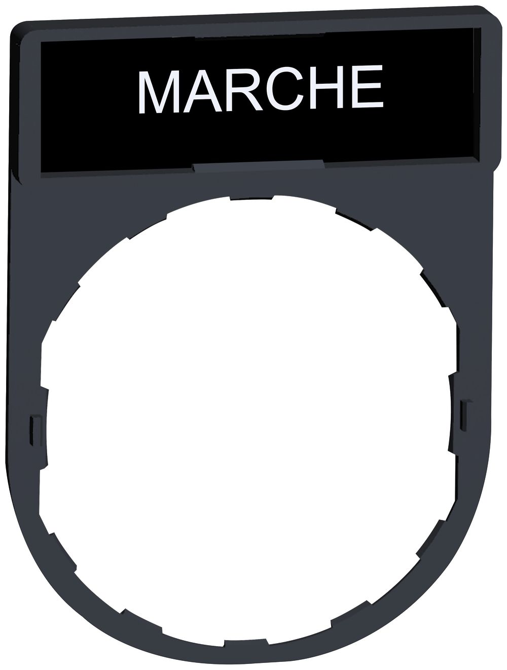 Einlegeschild Schneider Electric Marche