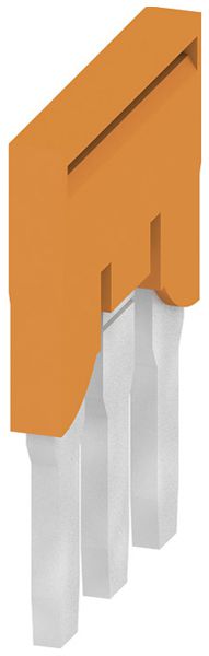 Querverbinder Weidmüller ZQV 6SL/3 41A/400V Isoliert orange