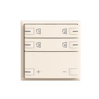 Montageset Edue zeptrionAIR F, WLAN, Dimmer, RGB-LED, 2×Taste, 2×Bedienung crema