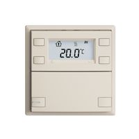 Pulsante RTH INC KNX 1×EDIZIOdue F crema, con LED RGB