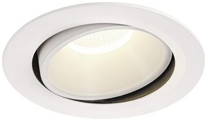 Downlight LED SLV NUMINOS MOVE XL 37.4W 3800lm 4000K 40° VAR Ø190×118mm bc/bc