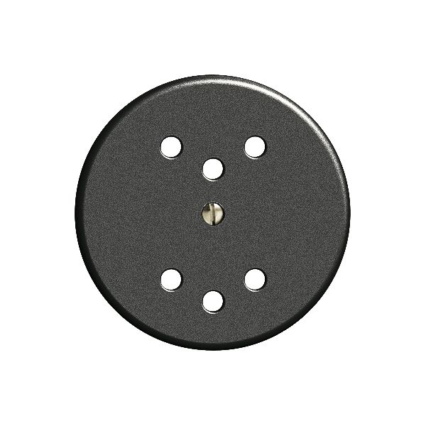 Kit frontal FH pour prise 2×T12 noir