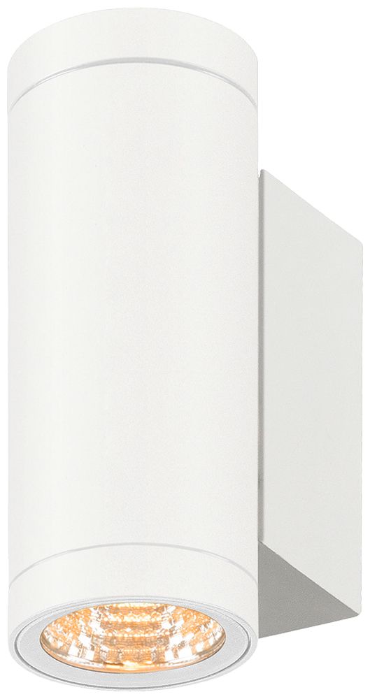 Applique LED SLV HELIA PRO S 6W 600lm 2700K IP65 Ø65 blanc