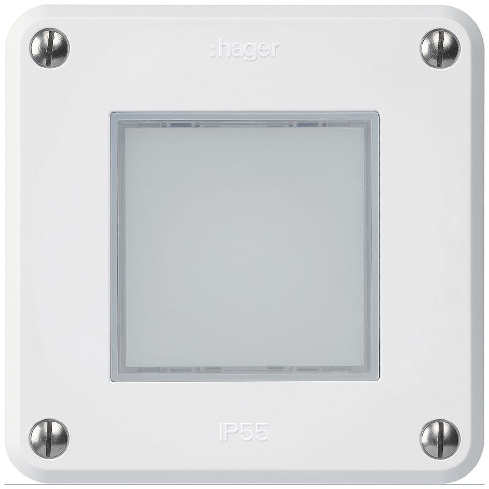 Lampada LED INC robusto A IP55 bianco LED bi