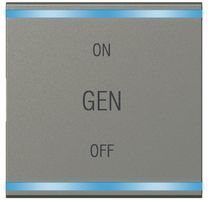 UP-Leuchtwippe Legrand magnesium, GEN 2 Modul