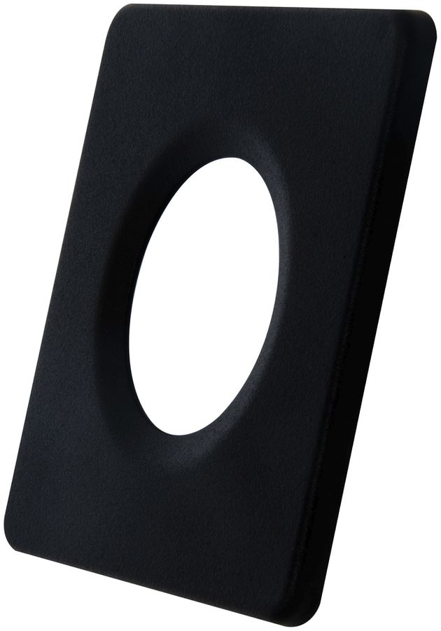 Zierring DOTLUX für MULTISCREW eckig schwarz matt