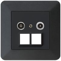 UP-Multimediadose kallysto.trend R/TV 4dB 2GHz schwarz