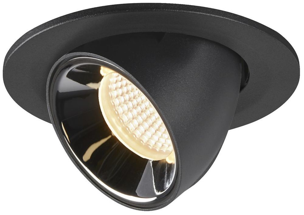 EB-LED-Downlight SLV NUMINOS GIMBLE S, 8.6W 250mA 700lm 3000K 40° sz/chr