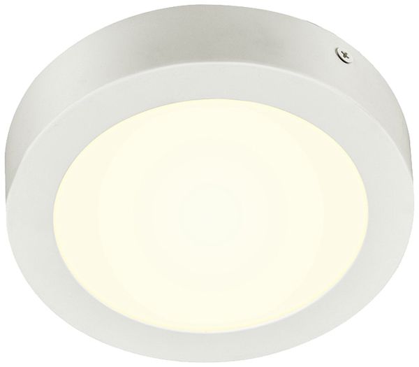 LED-Decken-/Wandleuchte SLV SENSER 18 ROUND 12W 990lm 4000K DIM weiss