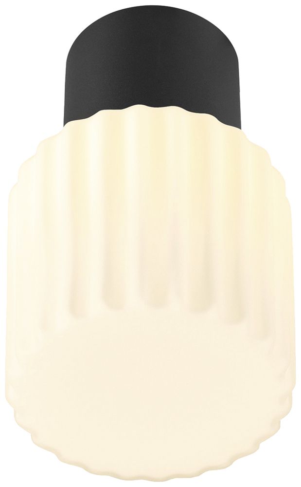 Plafoniera SLV VARYT E14 1×6W IP44 REG Ø76×80mm nero