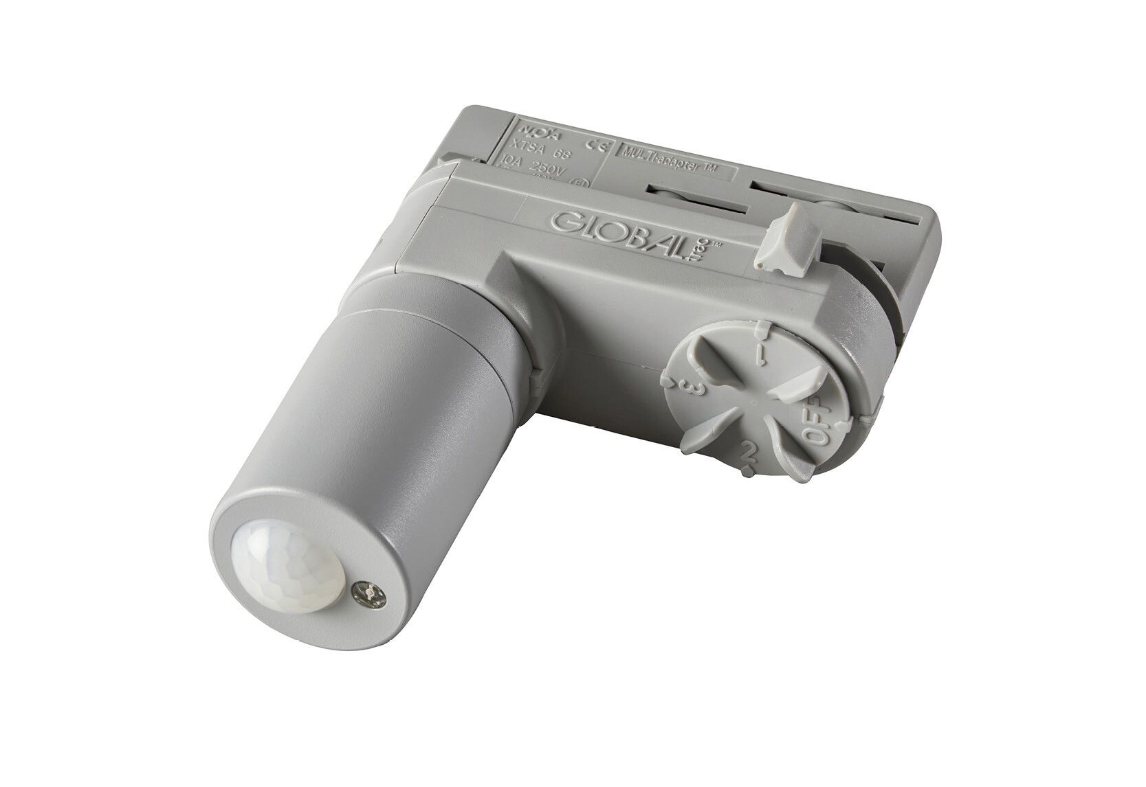 Casambi Bewegungsmelder SP.ADA.G+ Global Track PIR LUX grau