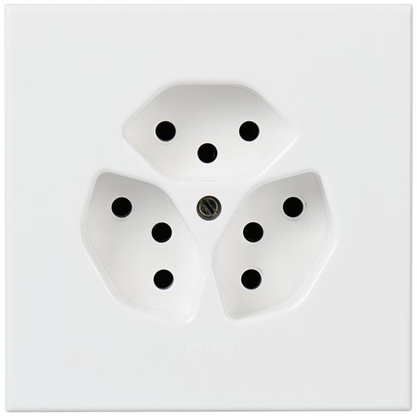 Presa INC ATO 3×T13 bianco grd.I