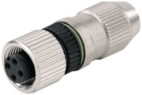 Stecker Weidmüller SAIB Buchse gerade Schneidklemme M12 0.34mm² 2.9…5.1mm 4L