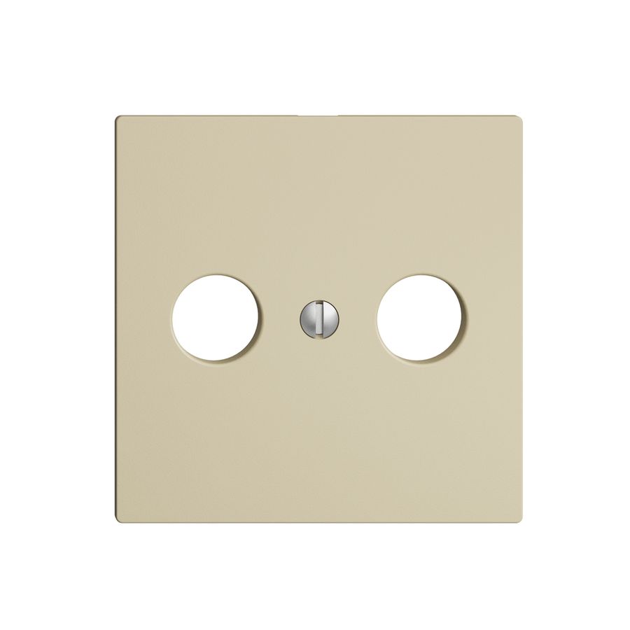 Frontplatte EDIZIOdue vanille für R/TV