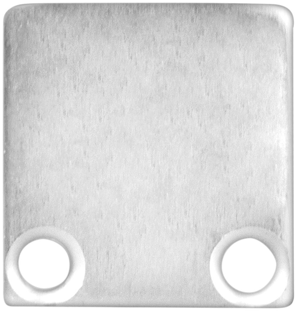 Embout DOTLUX pour profilé/cache aluminium 1B+canal de câbles 2 pcs avec vis