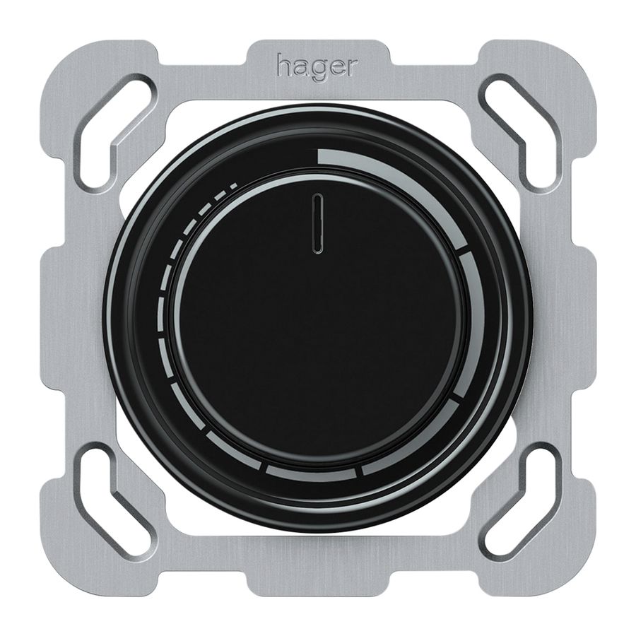 UP-Drehzahlsteller origin 25…600VA 77×77mm schwarz